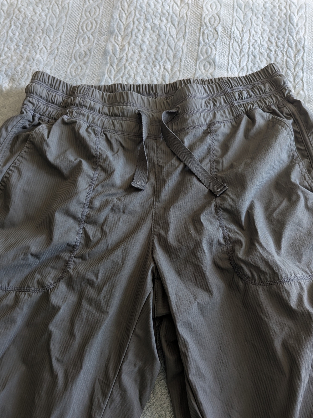 Denver Hayes Women's Relaxed-Fit Pants in Slate Gray